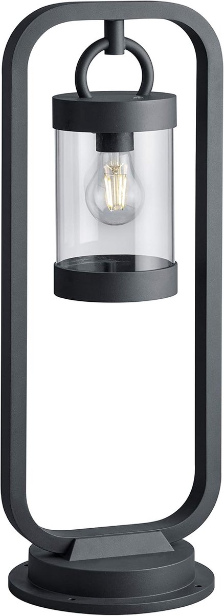 Buitenverlichting Gegoten Aluminium Mat Zwart met Schemeringssensor
