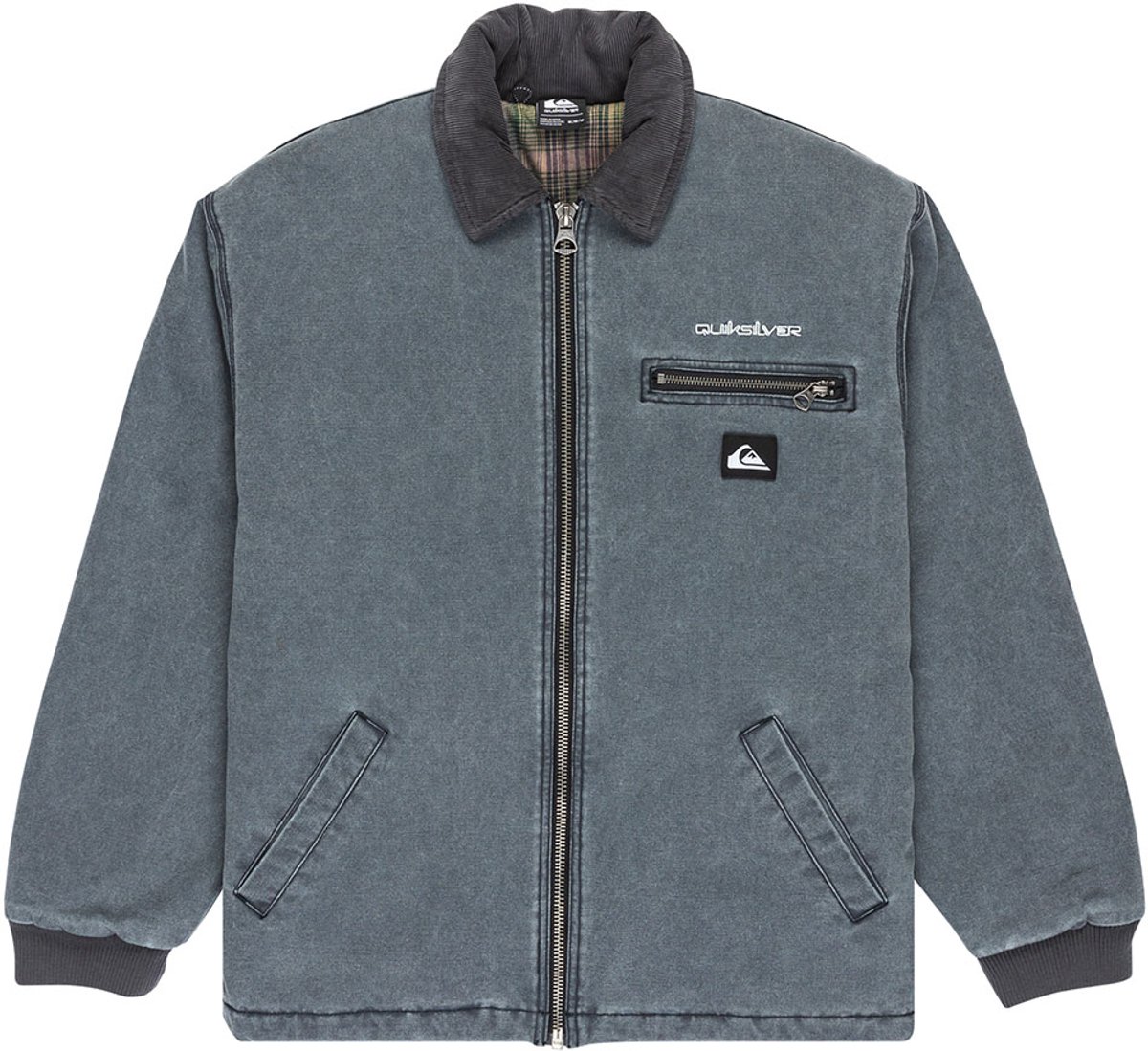 Quiksilver Shaper Gewatteerde Jas 2XL Man Zwart