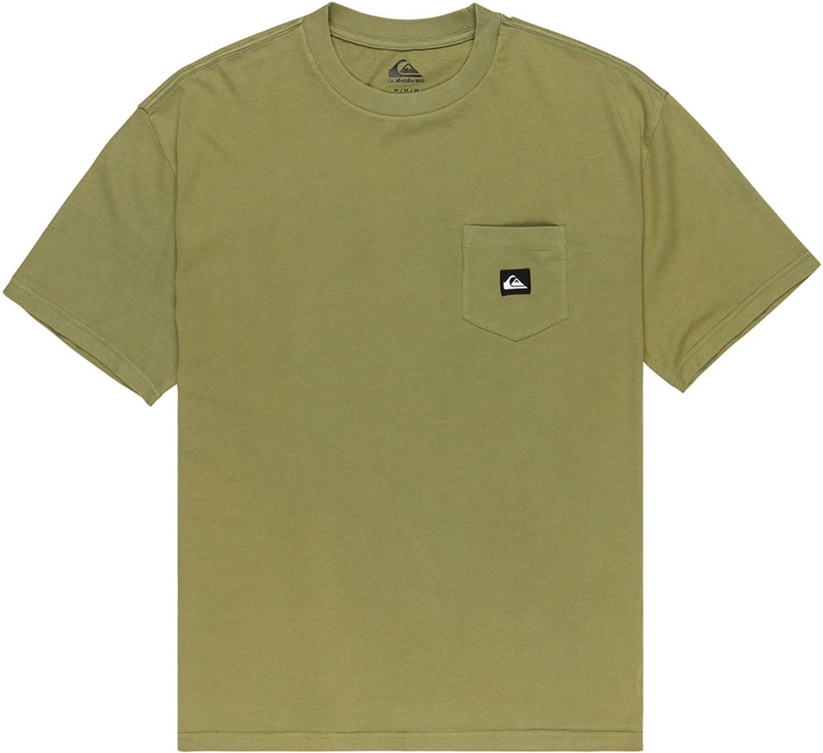 Quiksilver Salt Water Pocket T-shirt Met Korte Mouwen S Man Groen