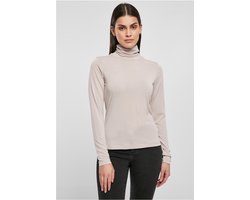 Urban Classics - Modal Turtleneck Longsleeve top - XS - Grijs