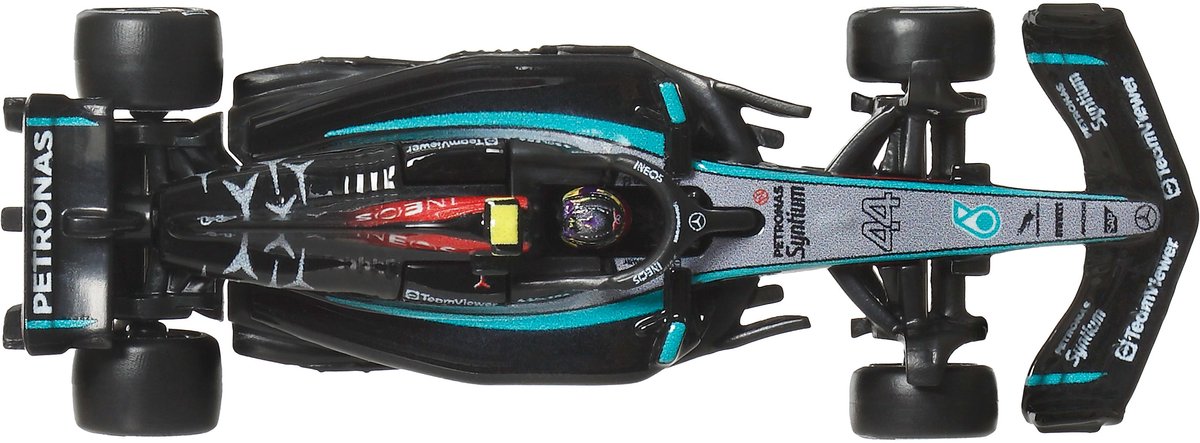 Hot Wheels Premium Metalen Formule 1 Verzamelbaar Speelgoed Raceauto - Lewis Hamilton Mercedes-Benz — afbeelding 7