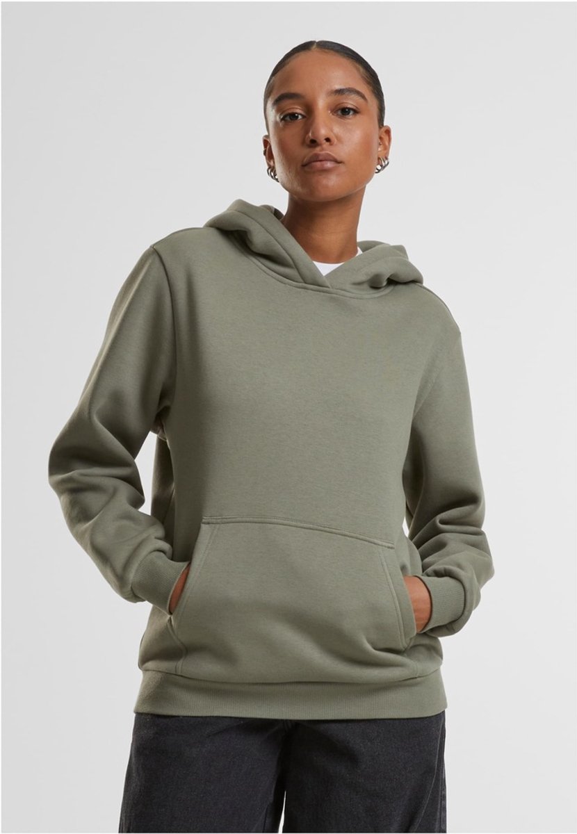 Urban Classics Fluffy Hoodie/trui XL Olijfgroen