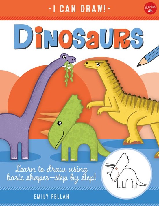 I Can Draw - Dinosaurs - cover
