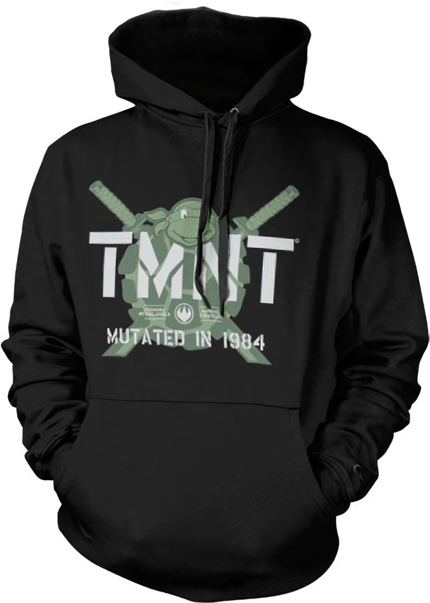 Teenage Mutant Ninja Turtles TMNT Mutated 1984 grote, lange hoodie NIC-3-TMNT013-H54-17