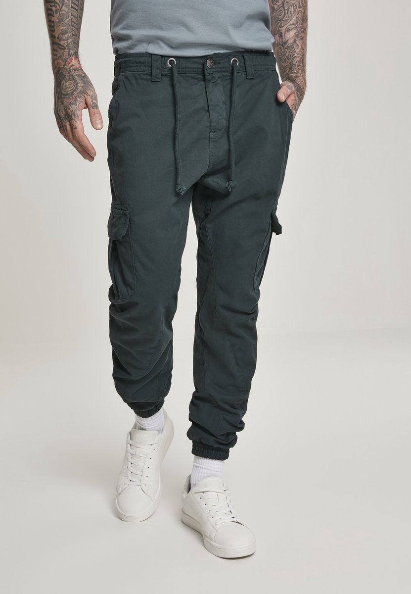 Urban Classics Cargo Heren joggingbroek XS Zwart