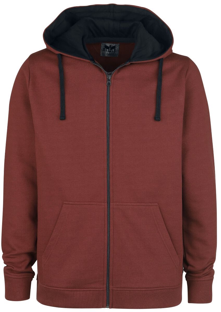 Black Premium by EMP Rood sweatshirt jasje - Heren - XL