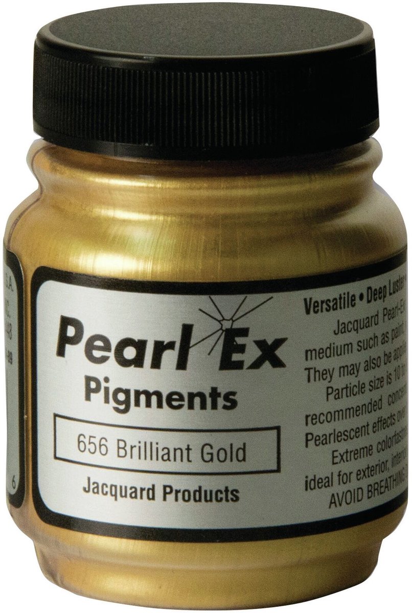 Jacquard Pearl Ex poederpigment Briljant goud 21 g