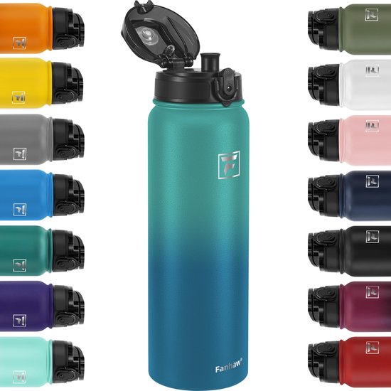 S'well Roestvrijstalen waterfles, 25 oz, Geode Rose, drievoudig gelaagde vacuüm geïsoleerde containers houdt dranken koud voor 48 uur en warm voor 24, BPA-vrij, perfect voor onderweg