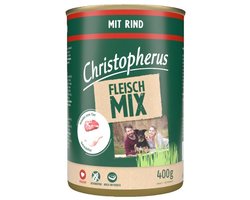 Christopherus vleesmix 6x400g - met rundvlees