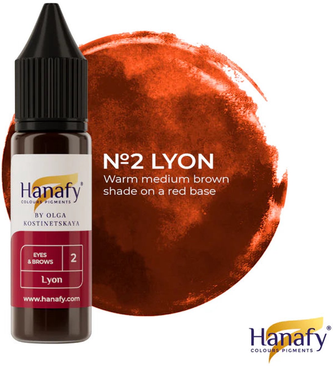 Hanafy Eyelid Pigment No.2 – Lyon by Olga Kostinetskaya