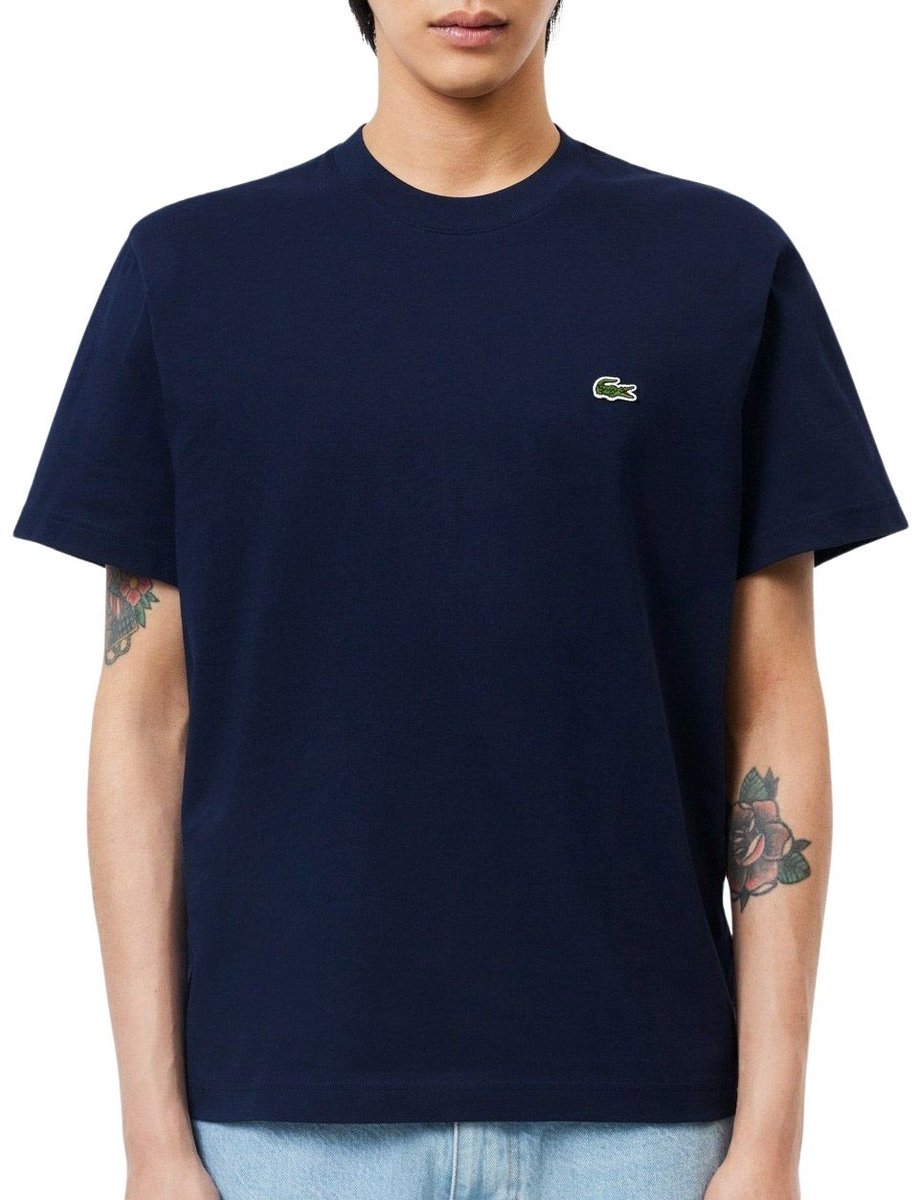 Lacoste Classic T-shirt Heren Blauw
