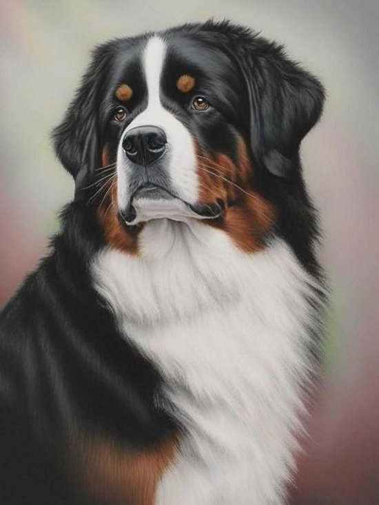 Foto: Hond diamond painting set voor volwassen beginners dieren diamant schilderij kit met kristal strass borduurwerk foto s arts craft decoratie 30x40cm