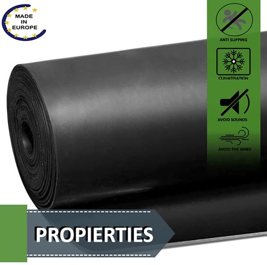 Rubber Op Rol Rubber op rol 10 cm breed – veelzijdige rubberplaat voor fitnessvloeren ...