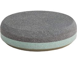 Premium Wetsteen Slijper - Ronde Bijl Wetsteen met Dubbelzijdige Watersteen voor Mes, Bijl en Beitel - Ronde Korrel Wetsteen voor Tuinieren, Keukenmes en Gereedschap