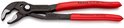 Knipex Cobra waterpomptang met rode handvatten.