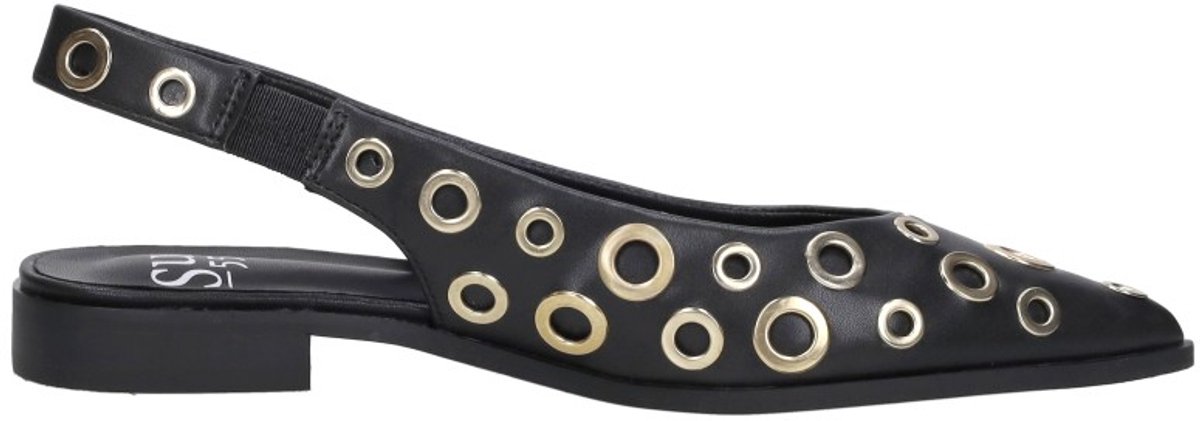 Sub55 Slingbacks Zwart