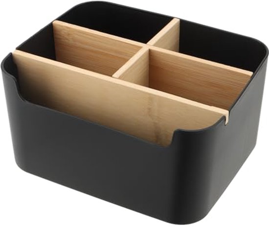 MAUL Ladebox A4 van acryl, bureau-organizer met 5 vakken voor het opbergen van papier, factuur, documenten, ruimtebesparend stapelbaar voor bureau en MAUL Ladebox A4 van acryl, bureau-organizer met 5 vakken voor het opbergen van papier, factuur, documenten, ruimtebesparend stapelbaar voor bureau en