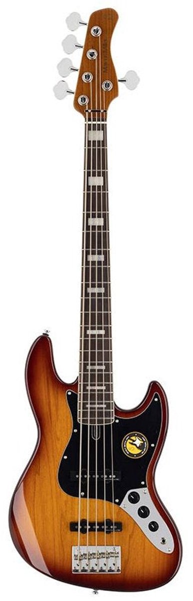 Sire V5R A5/TS Marcus Miller Passieve 5-snarige Basgitaar Tobacco Sunburst
