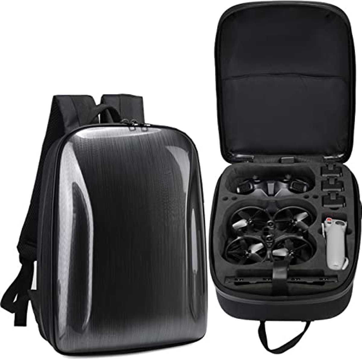 Opslag Rugzak voor Drone en Accessoires - Modern Zwart Design