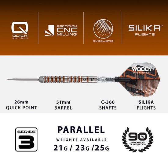 Luke Woodhouse Series 3 90% tungsten 23Gr van Luke — afbeelding 4