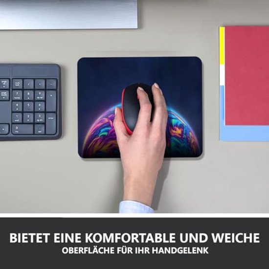 Gaming Muismat 260 x 210 mm - Antislip Rubber, Verbeterde Snelheid en Precisie — afbeelding 3
