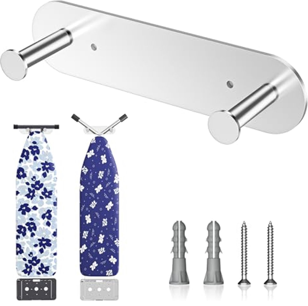 Hanger voor Strijkplank Wandmontage - Metalen Strijkplankhouder voor Wasruimte