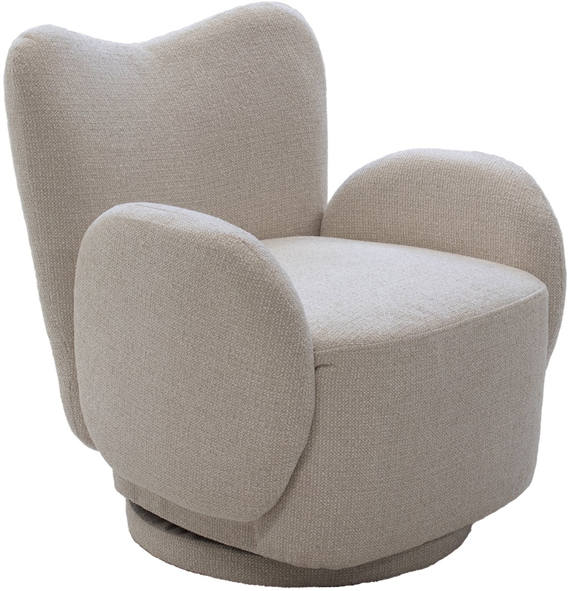DÉJA Living Draaifauteuil Lola - Stof - Beige