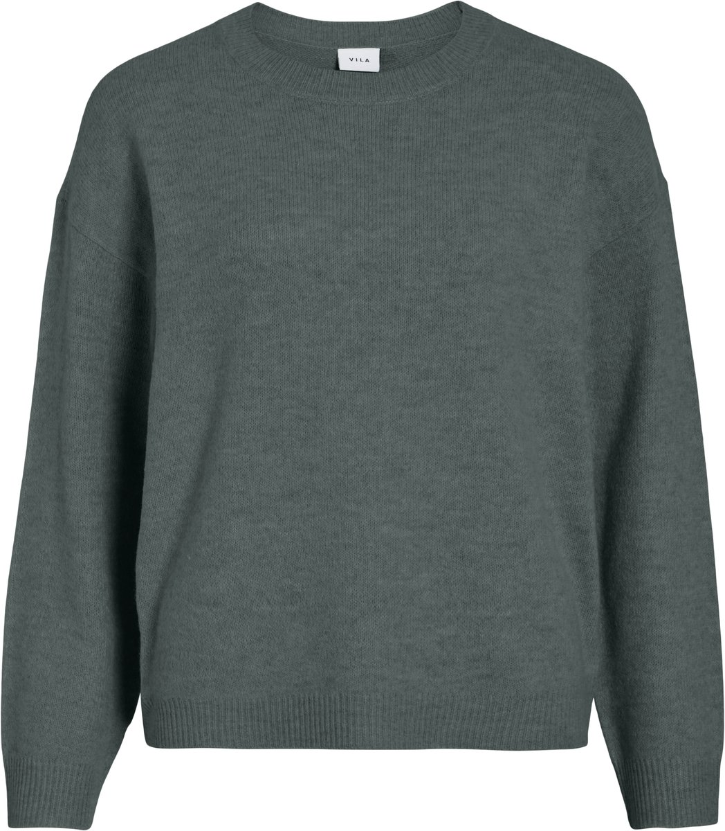 VILA - VILIGA L/S O-NECK KNIT TOP - NOOS - Dames - Gebreide truien