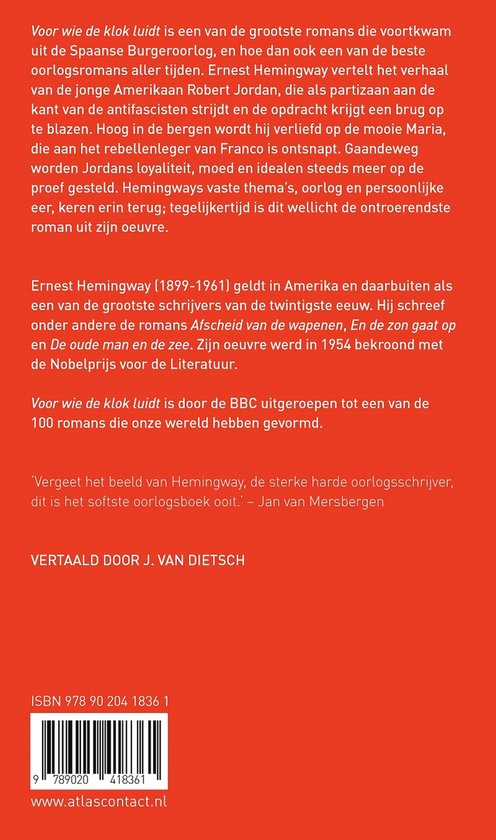 LJ Veen Klassiek 1 - Voor wie de klok luidt