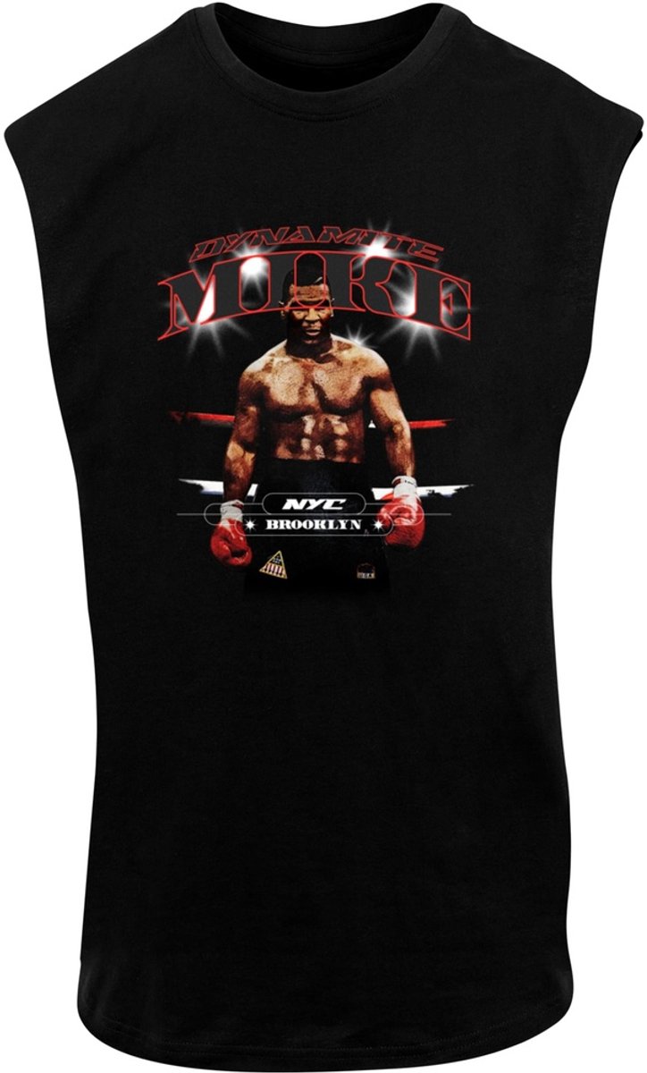 Mister Tee Dynamite Mike Mouwloos shirt L Zwart