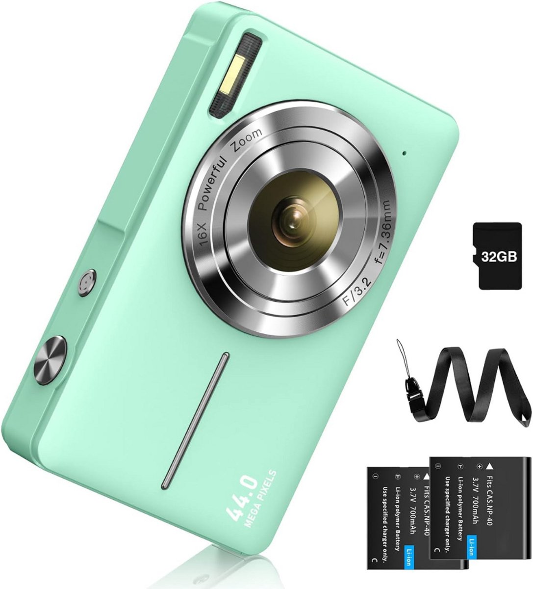 Fotocamera - Fototoestel - Groen