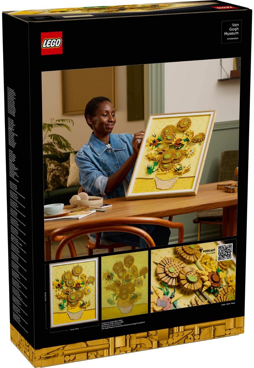 LEGO - Vincent van Gogh Zonnebloemen - Zonnebloemen - 31215 — afbeelding 16