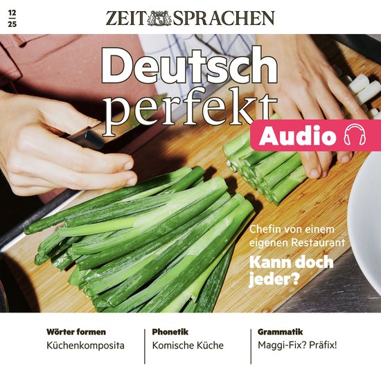 Deutsch lernen Audio – Deutsch für die Küche - cover