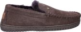 Warmbat Grizzly Suede Heren Sloffen - Bruin