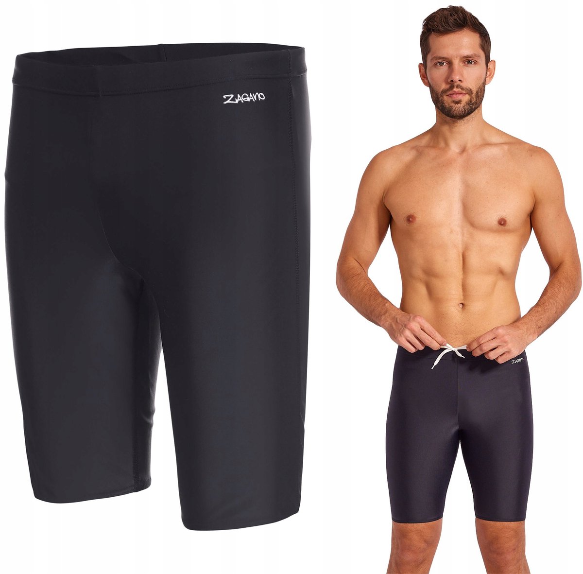 ZAGANO - Zwembroek heren - Maat S - Sneldrogende - Sport zwemshort - Strandshort heren