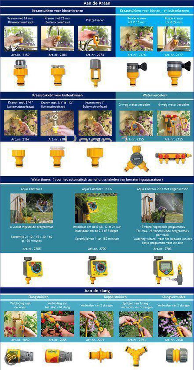 Hozelock Tuinslangkoppeling ¾ – foto 5