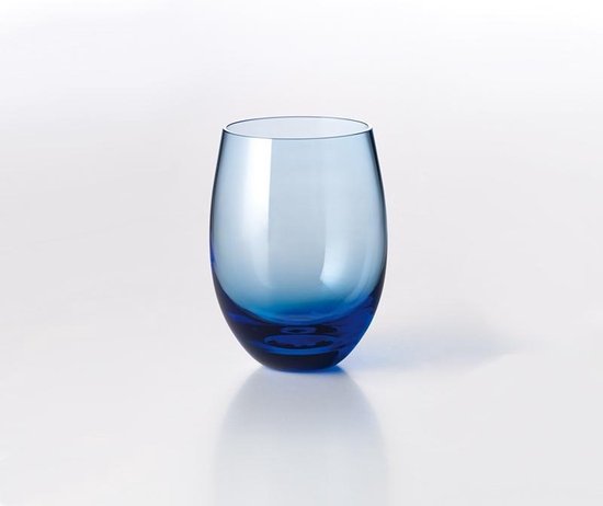 Bol Com Dibbern Solid Color Drinkglas 0 25l Azure
