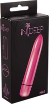 Indeep - Vibrobullet Mae - Mini Vibrator - Bullit Vibrator - Reisformaat - Zakformaat - Roze
