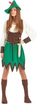 LUCIDA - Robin Hood kostuum voor dames - M/L