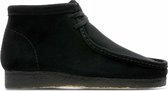 Clarks - Heren schoenen - Wallabee Boot - G - black suede - maat 8,5