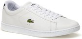Lacoste Carnaby EVO Dames Sneakers - Wit/Zwart - Maat 40