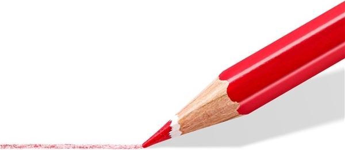 STAEDTLER Noris aquarell kleurpotlood - set 36 st + penseel — afbeelding 4