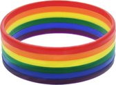 Zac's Alter Ego Armband Rainbow Silicon Multicolours