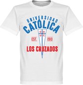 Universidad Catolica Established T-Shirt - Wit - 4XL