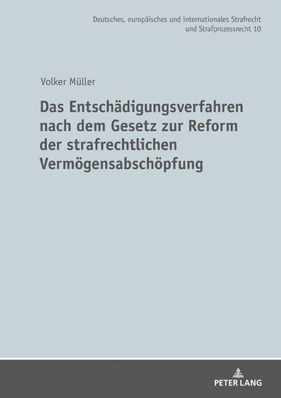 Deutsches, europaeisches und internationales Strafrecht und  ... - cover