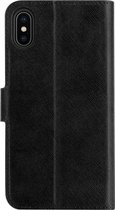 Xqisit Viskan coque de protection pour téléphones portables 16,5 cm (6.5") Folio porte carte Noir