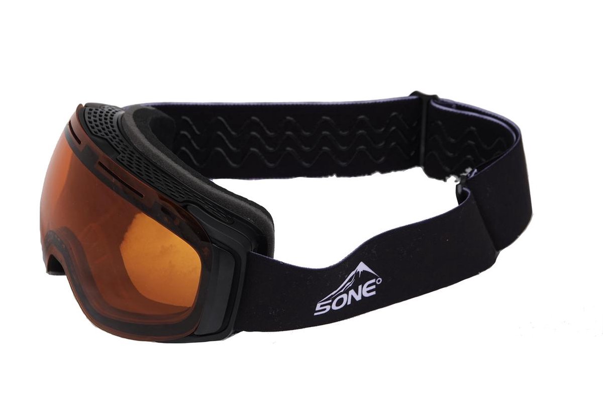 5one® Alpine 7 - skibril - 2 verwisselbare lenzen - Oranje en Blauw |  bol.com