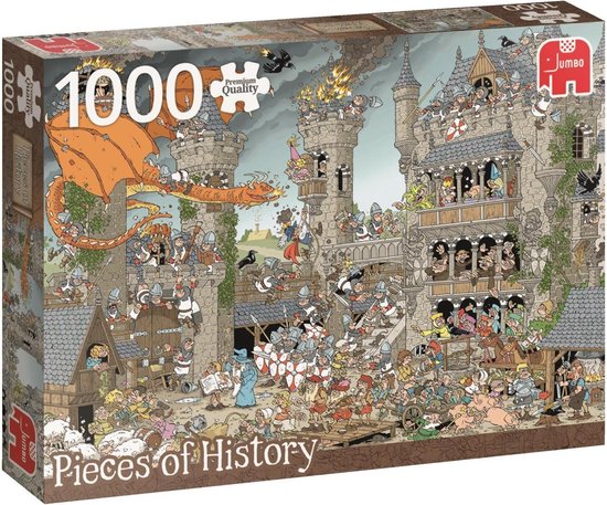 Jumbo Premium Collection Puzzel Pieces of History: History Castle -  Legpuzzel - 1000... | bol.com