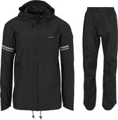 AGU Original Regenpakken Unisex - Zwart - Maat L