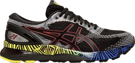 Asics Gel-Nimbus 21 LS 1011A632-001, Mannen, Zwart, Hardloopschoenen maat: 46 EU Asics Gel-Nimbus 21 LS 1011A632-001, Mannen, Zwart, Hardloopschoenen maat: 46 EU